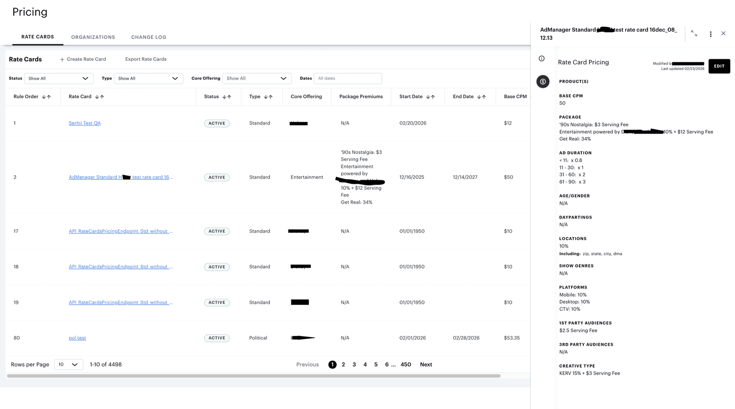 Centralized Pricing Internal Platform for an ad‑tech leader - pricing 2