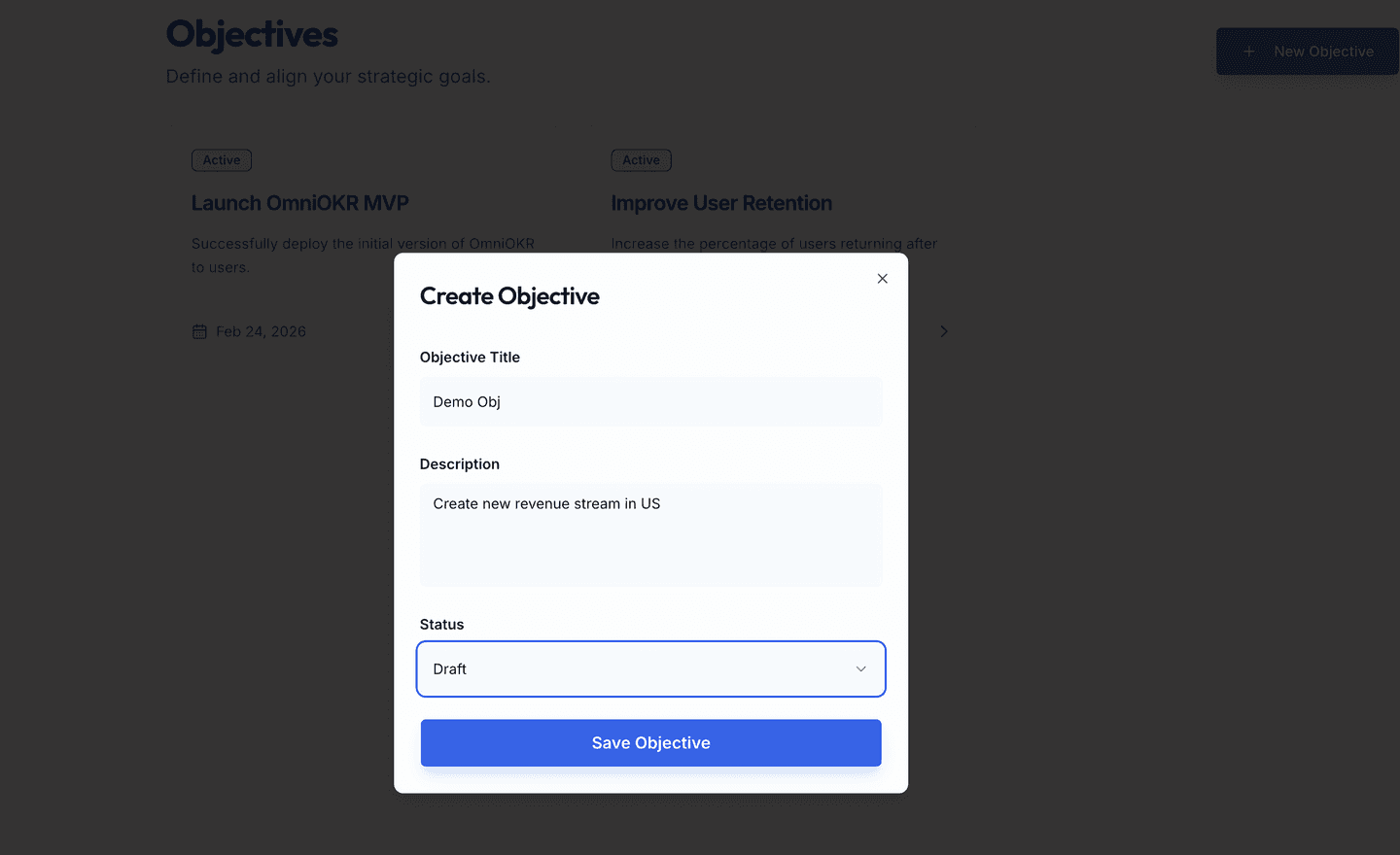 Enterprise Planning SaaS for Strategic Alignment at Scale - Create Objective