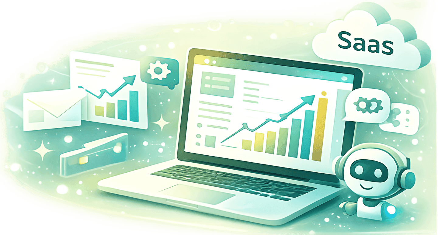 Digital platform dashboard illustration